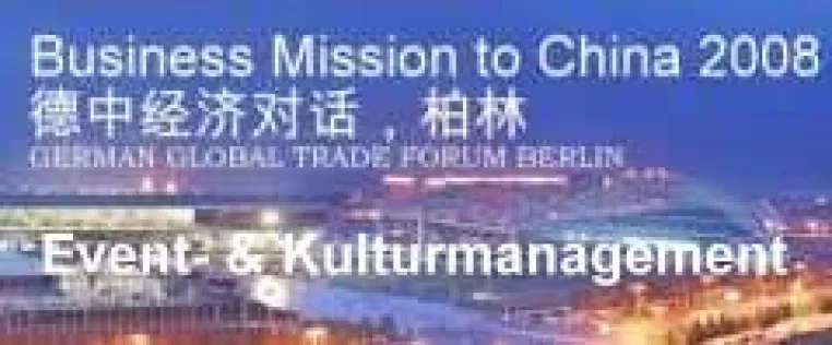 Bild: Business in China - Kultur-, Kunst- & Eventmanagement im Aufwind - Kooperationschancen sind gut