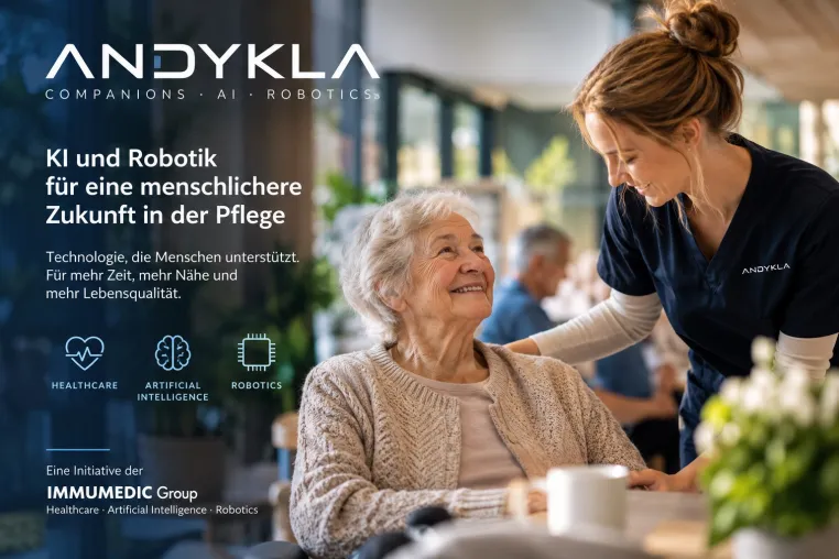 Bild: ANDYKLA verbindet humanoide Robotik mit eigener KI-Plattform – erste Anwendungen starten in Deutschland