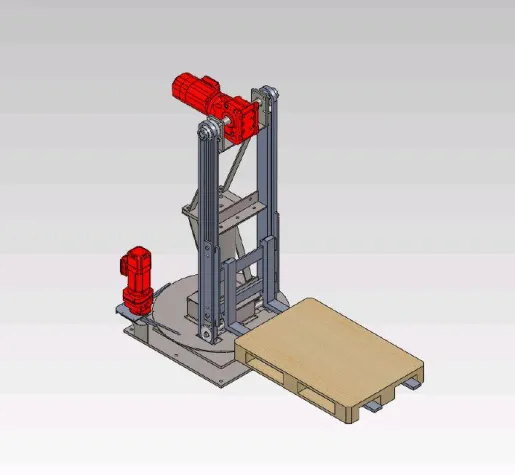 Bild: Schnittstelle zwischen Fördertechnik und Rollwagen
