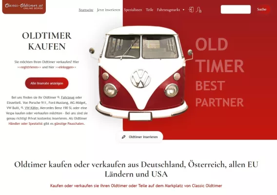 Bild: Oldtimer kaufen und verkaufen Europaweit