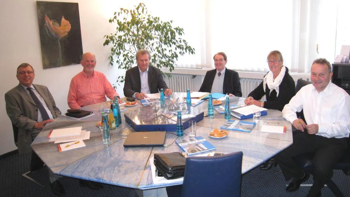 Die Mitglieder des Membership Development Committee