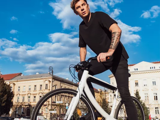 Das innovative E-Bike „Chord“ von Urtopia steht in allen großen deutschen Städten für Probefahrten bereit Bild: Das innovative E-Bike „Chord“ von Urtopia steht in allen großen deutschen Städten für Probefahrten bereit