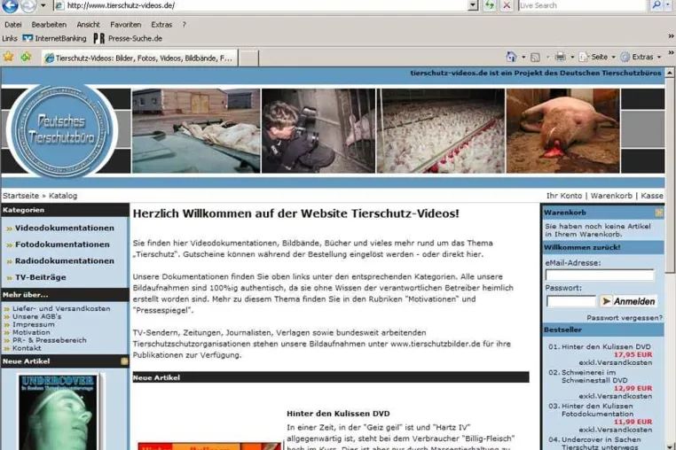 Bild: Am 15.03 ist Weltverbrauchertag - 40% Rabatt auf alle Produkte der Verbraucher-Website Tierschutz-Videos