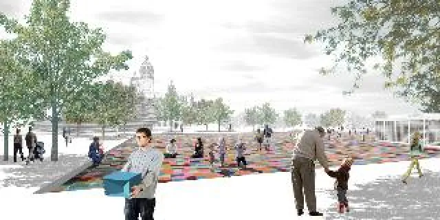 Bild: M+M (München) und Annabau (Berlin) gewinnen Denkmalwettbewerb in Leipzig