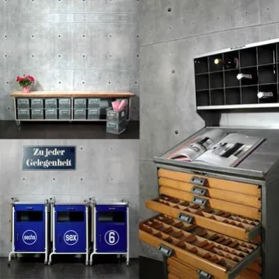 Bild: Designermöbel mit Patina und Persönlichkeit