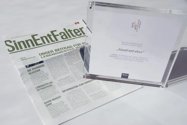 Werbeagentur die3 als Branchensieger im „Jahr(buch) der Werbung“ Bild: Werbeagentur die3 als Branchensieger im „Jahr(buch) der Werbung“