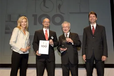 itemis feiert Top 100 Auszeichnung für „Innovationsförderndes Top-Management“ Bild: itemis feiert Top 100 Auszeichnung für „Innovationsförderndes Top-Management“