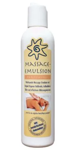 Massage-Emulsion mit Original Rügener Heilkreide Bild: Massage-Emulsion mit Original Rügener Heilkreide