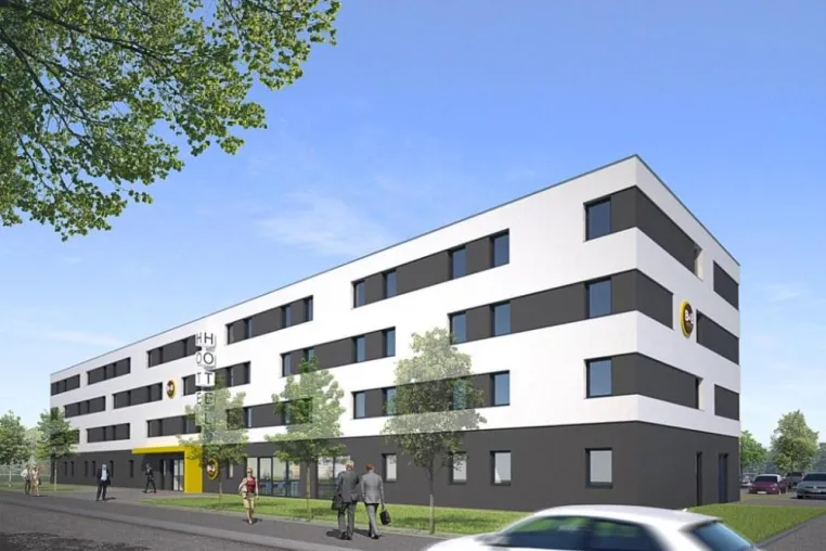 Bild: Bauunternehmen Matthias Ruppert errichtet neues Budget-Hotel nahe des Trierer Hauptbahnhofs