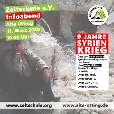 Bild: Fluchtursachen bekämpfen: Die Zeltschule unterstützt syrische Flüchtlinge im Libanon