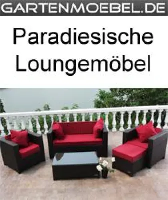 Bild: Frühlingserwachen auf der Terrasse mit Polyrattan Möbeln