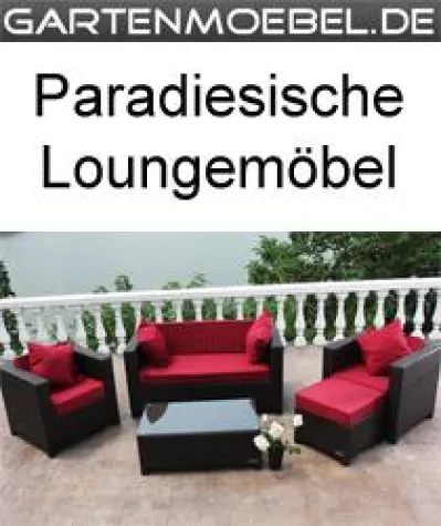 Bild: Frühlingserwachen auf der Terrasse mit Polyrattan Möbeln
