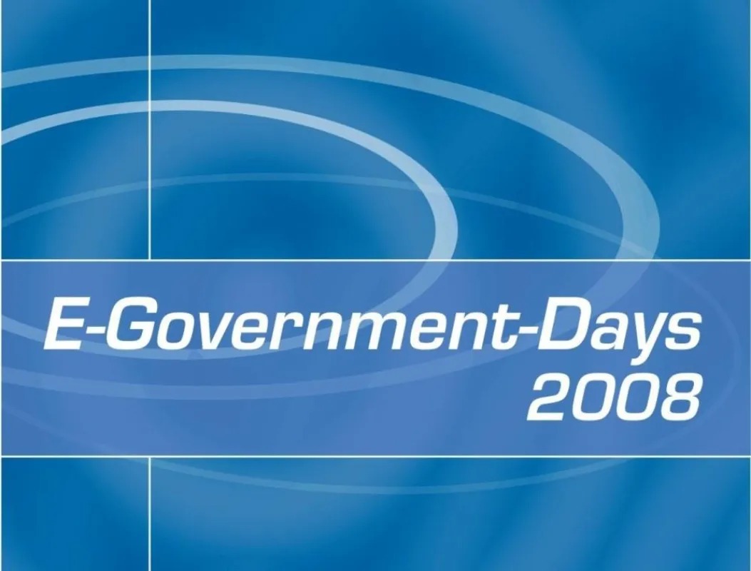 Logo der E-Government-Days 2008 am 5. und 6. November 2008