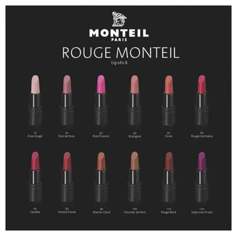 (FOTO: MONTEIL) Farbkarte Rouge Monteil