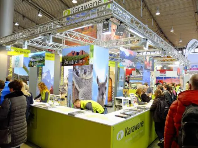 Karawane Reisen auf der CMT Stuttgart Bild: Karawane Reisen auf der CMT Stuttgart