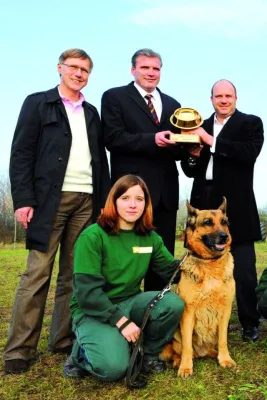 Bild: Erfurt gewinnt den Goldenen Fressnapf 2009