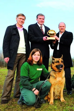 Bild: Erfurt gewinnt den Goldenen Fressnapf 2009