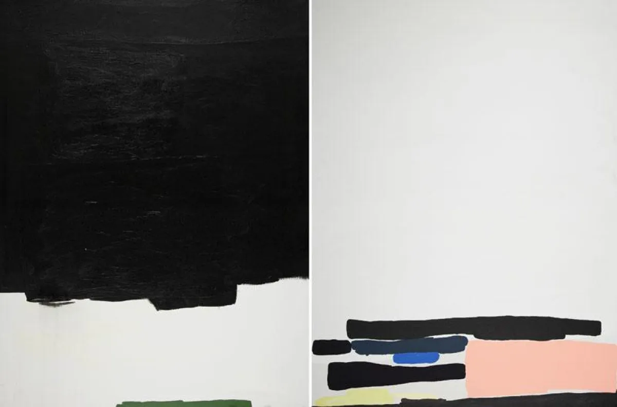 Jeffrey Teuton: 65, 2007, acrylic on canvas, 40 x 60 inch