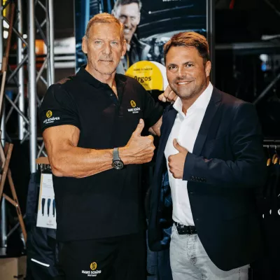 Bild: Hans Schäfer Workwear für den "Innovator des Jahres"  Award nominiert!