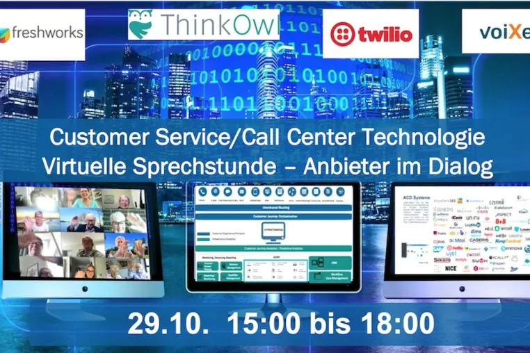 Bild: Anbieter im Dialog – virtuelle Sprechstunde und Demo-Forum 29.10.