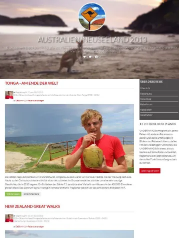 Bild: UNDERWAYGS veröffentlicht das neue Feature Reiseblog