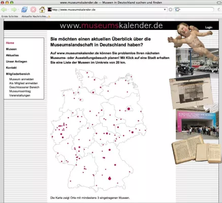 Bild: Neue Internetplattform museumskalender.de online