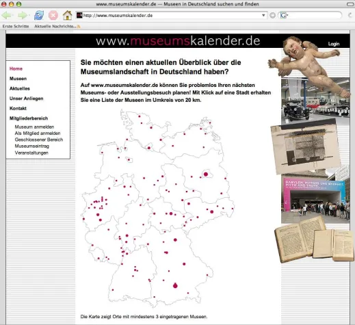 Bild: Neue Internetplattform museumskalender.de online