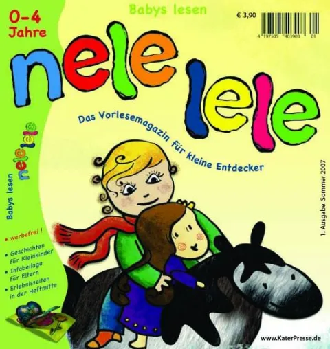 Ein Lesemagazin für Babys und Kleinkinder - erstmals und einzigartig in Deutschland Bild: Ein Lesemagazin für Babys und Kleinkinder - erstmals und einzigartig in Deutschland