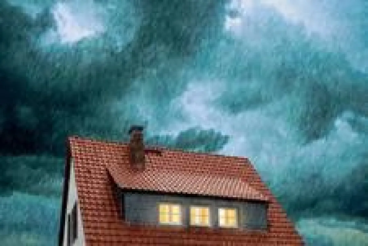 Ein auskragendes Dach bietet Haus und Bewohnern optimalen Schutz vor Niederschlägen und Sonneneinstrahlung.