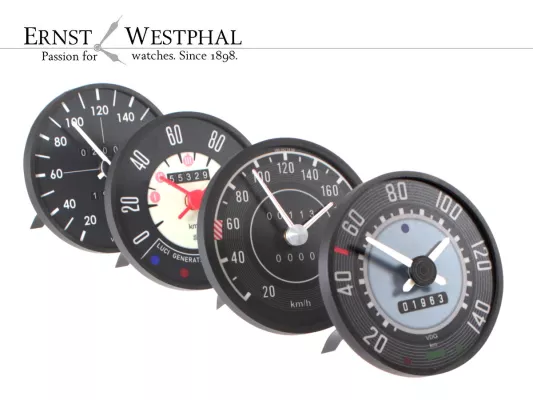 Bild: Die Tacho-Uhr – das Must-have für alle Automobil-Fans!