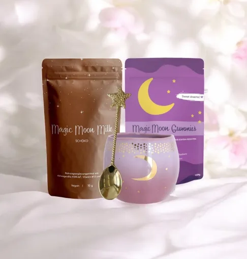 Magic Moon Milk – Der neue Schlummertrunk mit Ashwagandha für besseren Schlaf Bild: Magic Moon Milk – Der neue Schlummertrunk mit Ashwagandha für besseren Schlaf