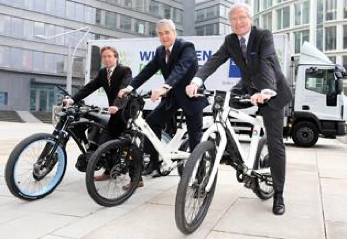 v.l.n.r. Werner Gliem, Frank Horch, Prof. Dr. Peer Witten