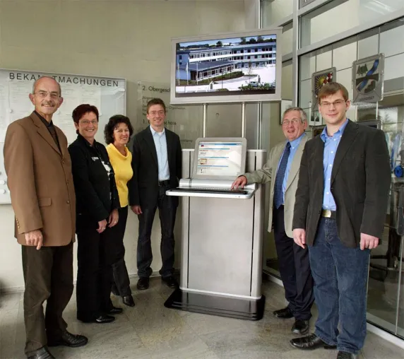 Bild: Schmidt Systemtechnik GmbH stattet Verbandsgemeinde mit barrierefreiem Terminal aus