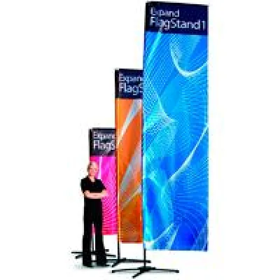 Bild: Die Expand Werbeflaggen ab sofort erhältlich bei Easydisplay