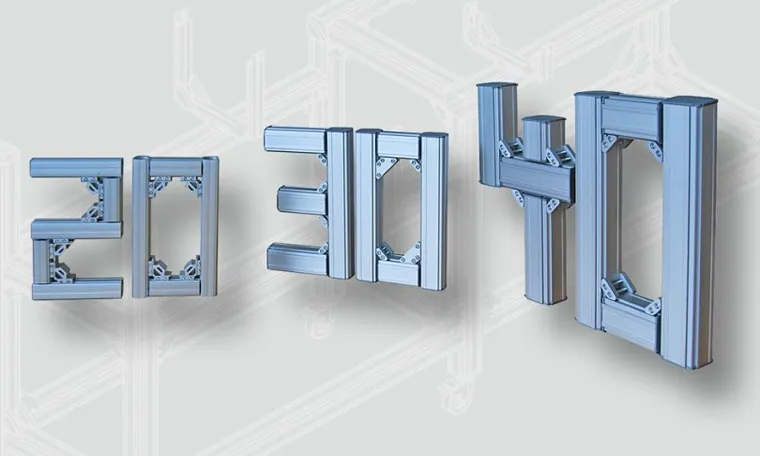 Bild: Neu: Montech Profilsystem in Größe 30