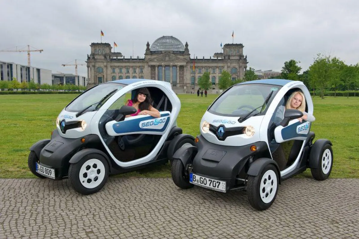 In Berlin kann der Renault Twizy jetzt stundenweise gemietet werden