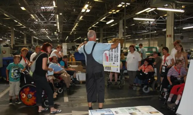 Bild: Es rollt bei Saxoprint