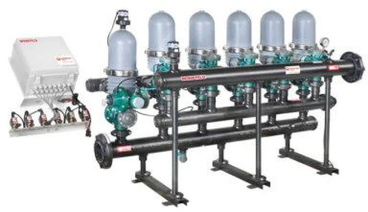 Der von Berkefeld vorgestellte Berkal advanced Diskfilter wird zur Trink-, Prozess- und Abwasseraufbereitung eingesetzt.