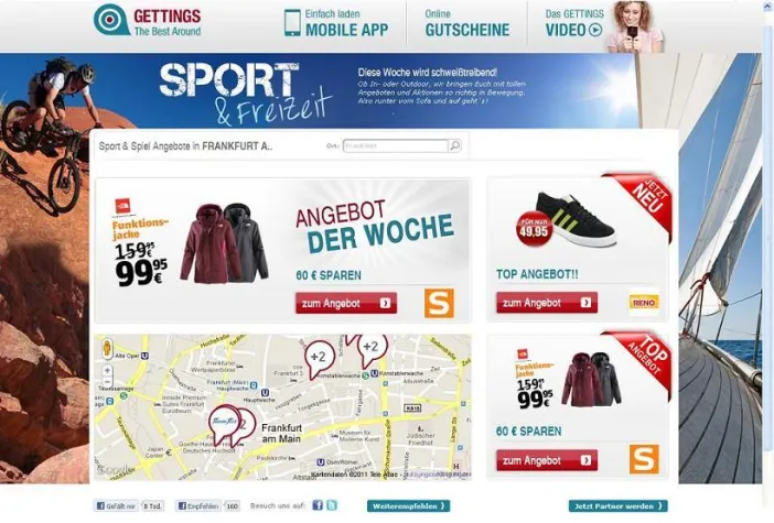 GETTINGS startet Themenwoche zu Sport & Freizeit Bild: GETTINGS startet Themenwoche zu Sport & Freizeit