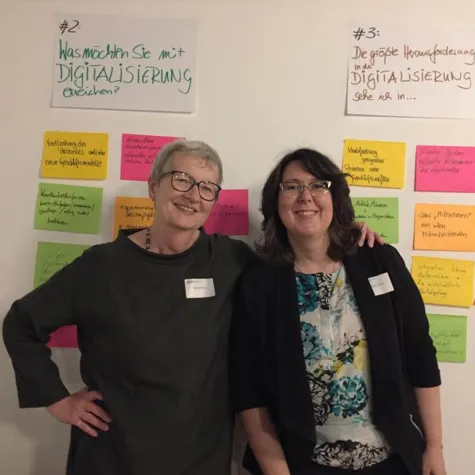 Bild: „Menschen mitnehmen bei Digitalisierung bleibt ein permanenter Prozess, doch es lohnt sich!“