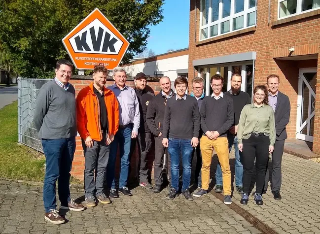 Bild: Forschung trifft Praxis: Blasformtechnik in Perfektion bei KVK in Lüder