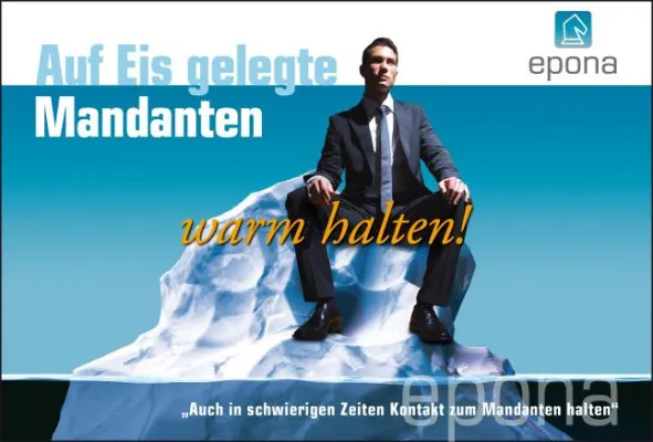 Auf Eis gelegte Mandanten warm halten - Auch in schwierigen Zeiten den Kontakt zum Mandanten halten Bild: Auf Eis gelegte Mandanten warm halten - Auch in schwierigen Zeiten den Kontakt zum Mandanten halten