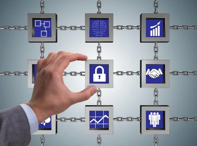 Verbesserung der Sicherheit und Effizienz in globalen Wertschöpfungsnetzwerken durch Blockchain-Technologie Bild: Verbesserung der Sicherheit und Effizienz in globalen Wertschöpfungsnetzwerken durch Blockchain-Technologie