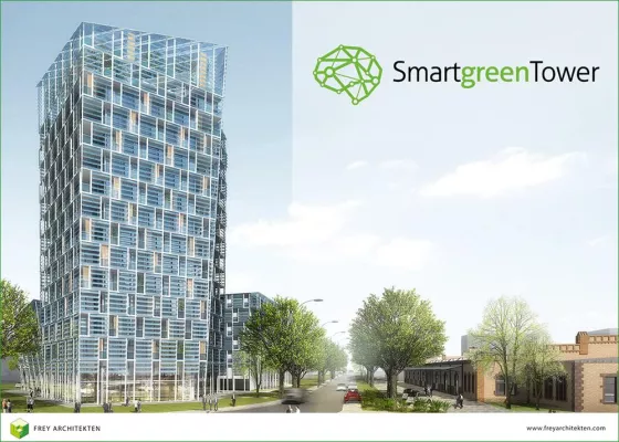 Bild: Smart Green Tower nominiert für ProSieben Galileo Wissenspreis im Rahmen der GreenTec Awards 2017