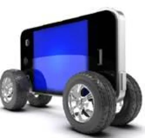 Bild: Der 5. Screen rollt - das Auto wird zum mobilen Endgerät