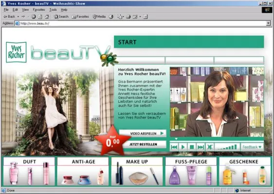 Bild: CON CARNE launcht Web-Shopping-Show für Yves Rocher