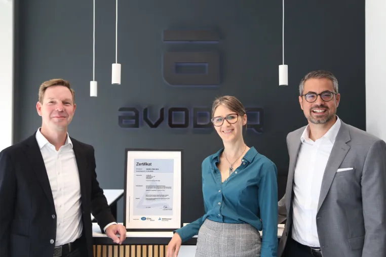 avodaq AG erhält Zertifizierung nach ISO 27001 Bild: avodaq AG erhält Zertifizierung nach ISO 27001