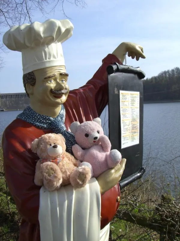 Miss Teddy und Mr. Winky mit Koch