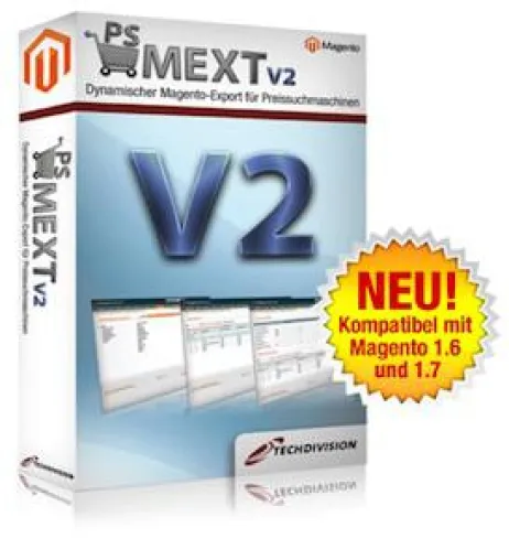PSMext Modul für Magento zur Anbindung diverser Preissuchmaschinen wieder verfügbar Bild: PSMext Modul für Magento zur Anbindung diverser Preissuchmaschinen wieder verfügbar