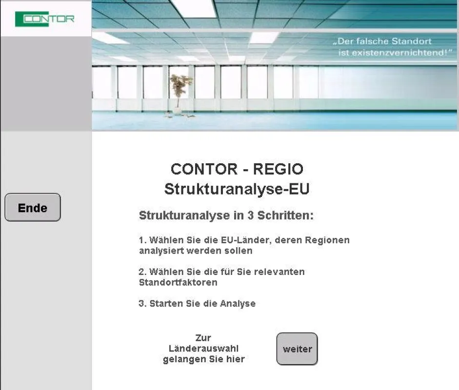 Standortanalyse-Software